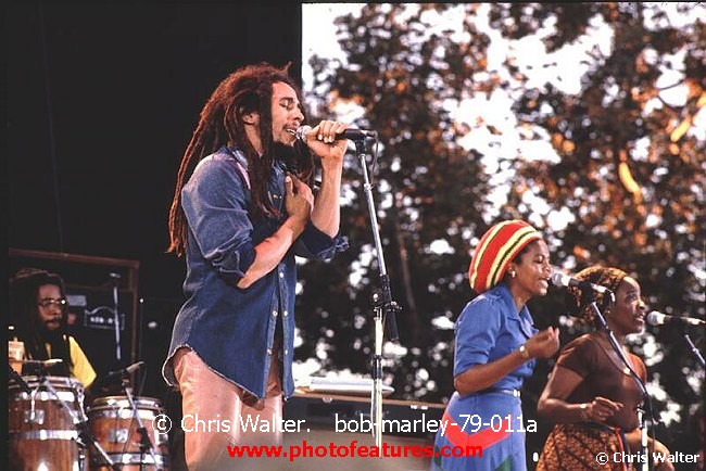 Photo of Bob Marley for media use , reference; bob-marley-79-011a,www.photofeatures.com