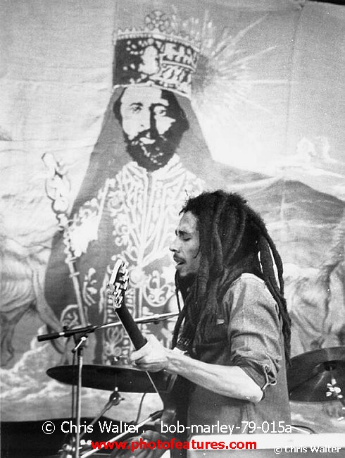 Photo of Bob Marley for media use , reference; bob-marley-79-015a,www.photofeatures.com