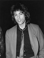 Photo of Bob Geldof of Boomtown Rats<br> Chris Walter<br>