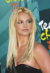 Photo of Britney Spears at the Teen Choice 2009 Awards at Gibson Amphitheatre in Universal City, August 9th 2009.<br>