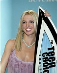 Photo of BRITNEY SPEARS  at the Teen Choice Awards 2000 in Santa Monica, CA, Aug 6th 2000. 