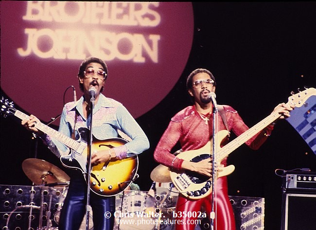 Photo of Brothers Johnson for media use , reference; b35002a,www.photofeatures.com