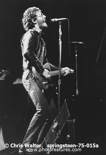 Photo of Bruce Springsteen for media use , reference; springsteen-75-015a,www.photofeatures.com