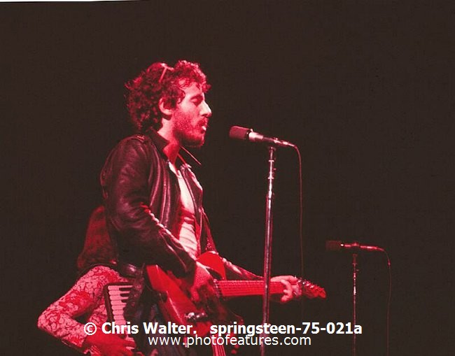 Photo of Bruce Springsteen for media use , reference; springsteen-75-021a,www.photofeatures.com