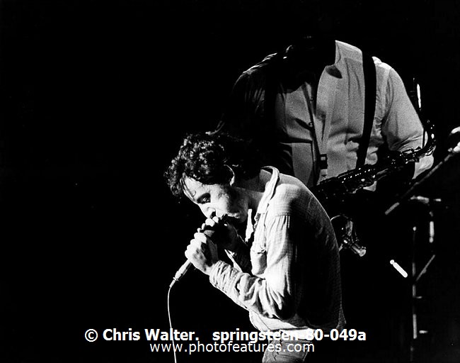 Photo of Bruce Springsteen for media use , reference; springsteen-80-049a,www.photofeatures.com