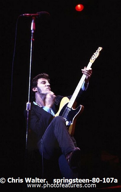 Photo of Bruce Springsteen for media use , reference; springsteen-80-107a,www.photofeatures.com