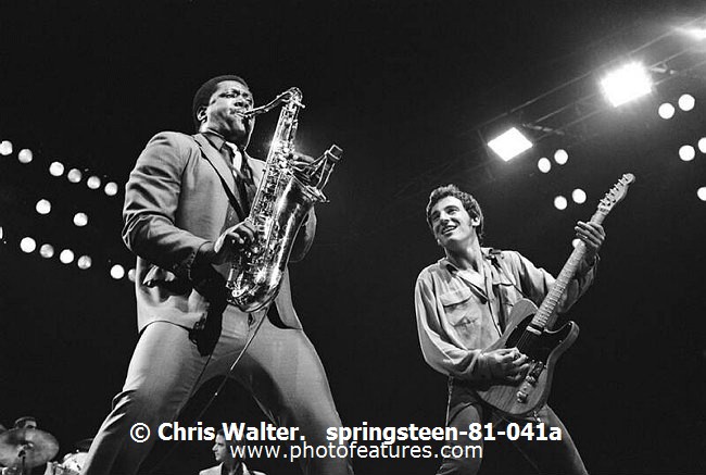 Photo of Bruce Springsteen for media use , reference; springsteen-81-041a,www.photofeatures.com