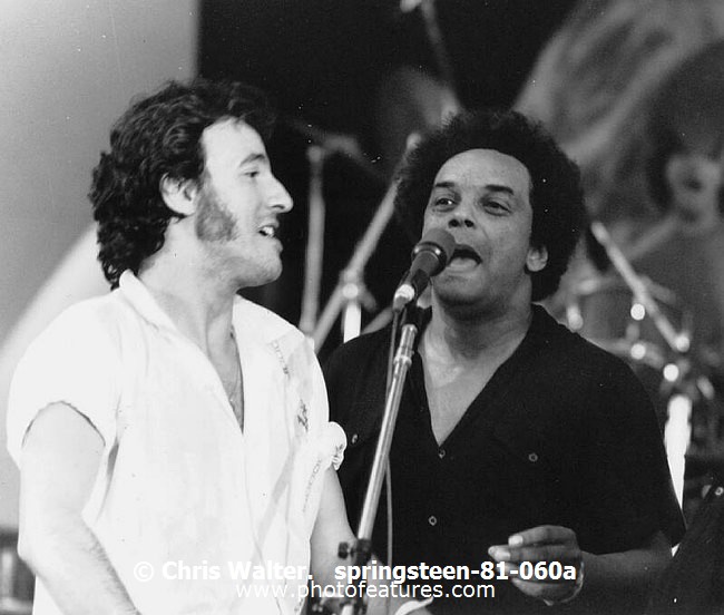 Photo of Bruce Springsteen for media use , reference; springsteen-81-060a,www.photofeatures.com