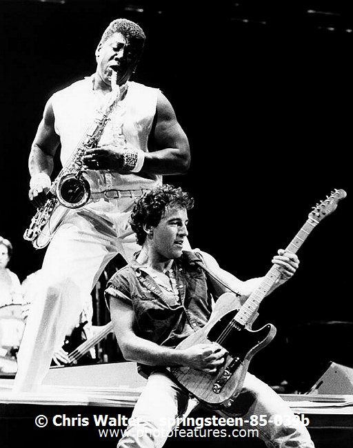 Photo of Bruce Springsteen for media use , reference; springsteen-85-039b,www.photofeatures.com