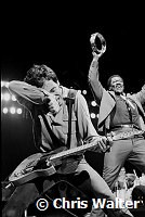 Bruce Springsteen 1981 with Clarence Clemons at LA Sports Arena<br> Chris Walter<br>