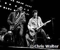 Clarence Clemons and Bruce Springsteen 1981