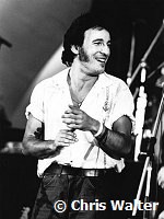 Bruce Springsteen 1981 at Survival Sunday at the Hollywood Bowl<br> Chris Walter<br>