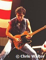 Breuce Springsteen 1985<br> Chris Walter<br>