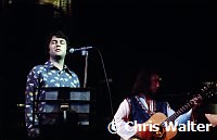 Ian Gillan and Roger Glover 1975 (Deep Purple) at Butterfly Ball at Royal Albert Hall<br> Chris Walte