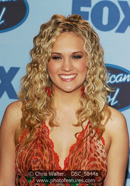 Photo of Carrie Underwood for media use , reference; DSC_5844a,www.photofeatures.com