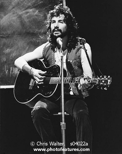 Photo of Cat Stevens for media use , reference; s04022a,www.photofeatures.com