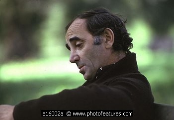 Photo of Charles Aznavour by Chris Walter , reference; a16002a,www.photofeatures.com