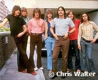 CHICAGO 1971 Robert Lamm. Peter Cetera, James Pankow, Lee Loughnane, Walt Parazaider, Terry Kath, Keith Seraphine.
