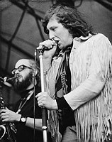 Photo of Chris Farlowe 1971 in Colosseum at Reading Festival<br> Chris Walter<br>
