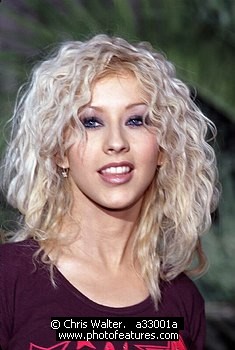 Photo of Christina Aguilera by Chris Walter , reference; a33001a,www.photofeatures.com