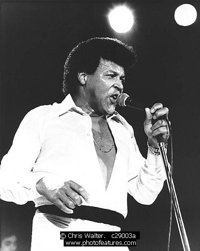 Photo of Chubby Checker by Chris Walter , reference; c29003a,www.photofeatures.com