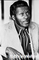 Chuck Berry 1970's<br> Chris Walter<br>