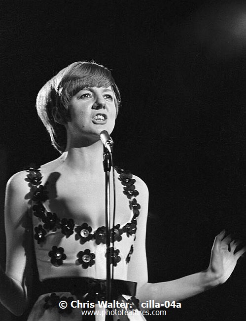 Photo of Cilla Black for media use , reference; cilla-04a,www.photofeatures.com