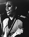 Photo of Clarence Carter 1970<br> Chris Walter<br>
