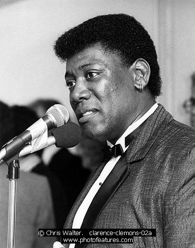 Photo of Clarence Clemons Photo of Clarence Clemons by Chris Walter , reference; clarence-clemons-02a,www.photofeatures.com
