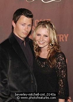 Photo of Beverley Mitchell and fiance Michael Cameron<br> at the CMT TV Giants Honoring Reba McEntire at Kodak Theatre, October 26th 2006.<br>Photo by Chris Walter/Photofeatures , reference; beverley-mitchell-cmt_0140a