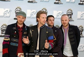Photo of Coldplay by Chris Walter , reference; DSC_0562a,www.photofeatures.com