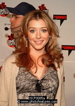 Photo of Alyson Hannigan at Comedy Central's First Annual Commie Awards 11-22-2003 in Culver City. , reference; DSCF0085a