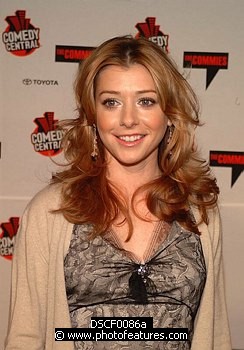 Photo of Alyson Hannigan at Comedy Central's First Annual Commie Awards 11-22-2003 in Culver City. , reference; DSCF0086a