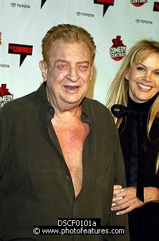 Photo of Rodney Dangerfield and wife at Comedy Central's First Annual Commie Awards 11-22-2003 in Culver City. , reference; DSCF0101a