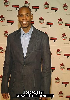 Photo of Dave Chappelle at Comedy Central's First Annual Commie Awards 11-22-2003 in Culver City. , reference; DSCF0113a