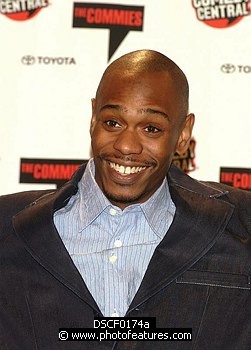 Photo of Dave Chappelle at Comedy Central's First Annual Commie Awards 11-22-2003 in Culver City. , reference; DSCF0174a