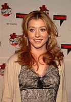 Photo of Alyson Hannigan at Comedy Central's First Annual Commie Awards 11-22-2003 in Culver City.