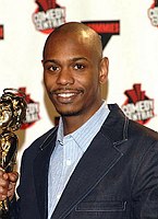 Photo of Dave Chappelle at Comedy Central's First Annual Commie Awards 11-22-2003 in Culver City.