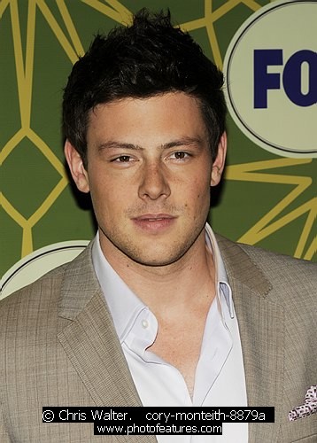Photo of Cory Monteith for media use , reference; cory-monteith-8879a,www.photofeatures.com