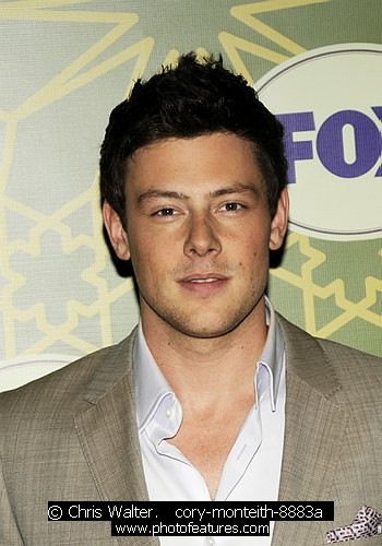 Photo of Cory Monteith for media use , reference; cory-monteith-8883a,www.photofeatures.com
