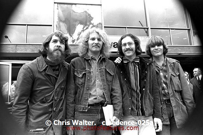 Photo of Creedence Clearwater Revival for media use , reference; creedence-025a,www.photofeatures.com
