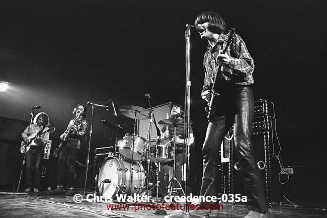 Photo of Creedence Clearwater Revival for media use , reference; creedence-035a,www.photofeatures.com