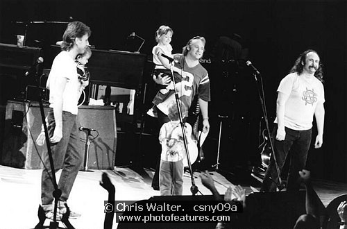 Photo of Crosby, Stills, Nash and Young for media use , reference; csny09a,www.photofeatures.com