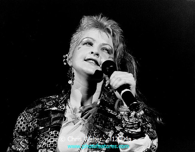 Photo of Cyndi Lauper for media use , reference; l12004a,www.photofeatures.com