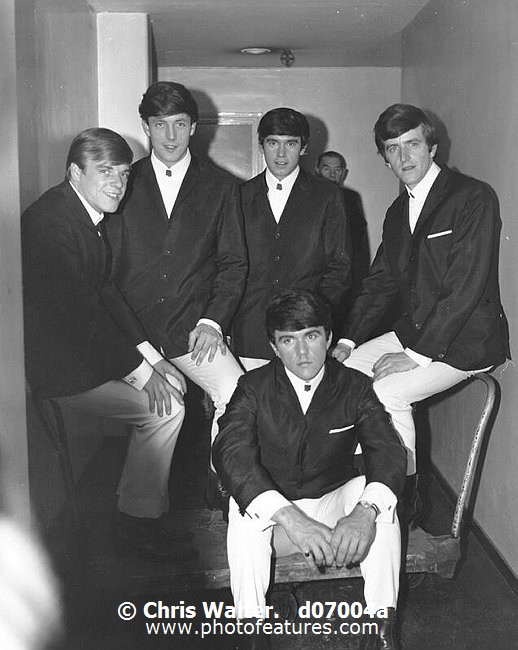 Photo of Dave Clark Five for media use , reference; d07004a,www.photofeatures.com