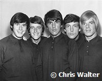 Dave Clark 5 1965 Denis Payton, Rick Huxley, Dave Clark, Michael Smith, and Lenny Davidson.<br>