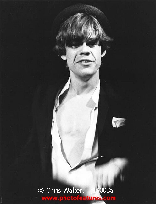 Photo of David Johansen for media use , reference; j19003a,www.photofeatures.com