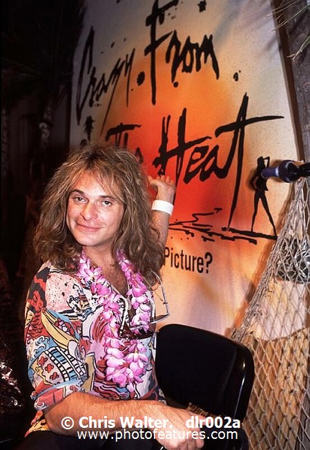 Photo of David Lee Roth for media use , reference; dlr002a,www.photofeatures.com
