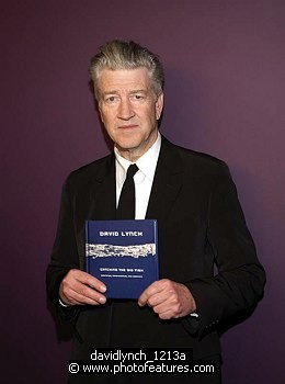 Photo of David Lynch and his book &quotCatching The Big Fish: Meditation, Consciousness and Creativity"<br>in concert for the David Lynch Foundation for Consciousness-Based Education and the David Lynch book &quotCatching The Big Fish: Meditation, Consciousness and Creativity" at the Kodak Theatre in Hollywood, January 21st 2007.<br>Photo by Chris Walter/Photofeatures , reference; davidlynch_1213a