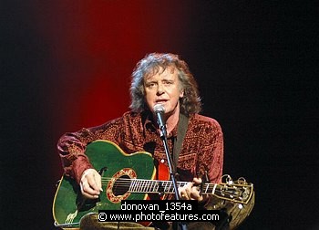 Photo of Donovan <br>in concert for the David Lynch Foundation for Consciousness-Based Education and the David Lynch book &quotCatching The Big Fish: Meditation, Consciousness and Creativity&quot at the Kodak Theatre in Hollywood, January 21st 2007.<br>Photo by Chris Walter/Photofeatures , reference; donovan_1354a